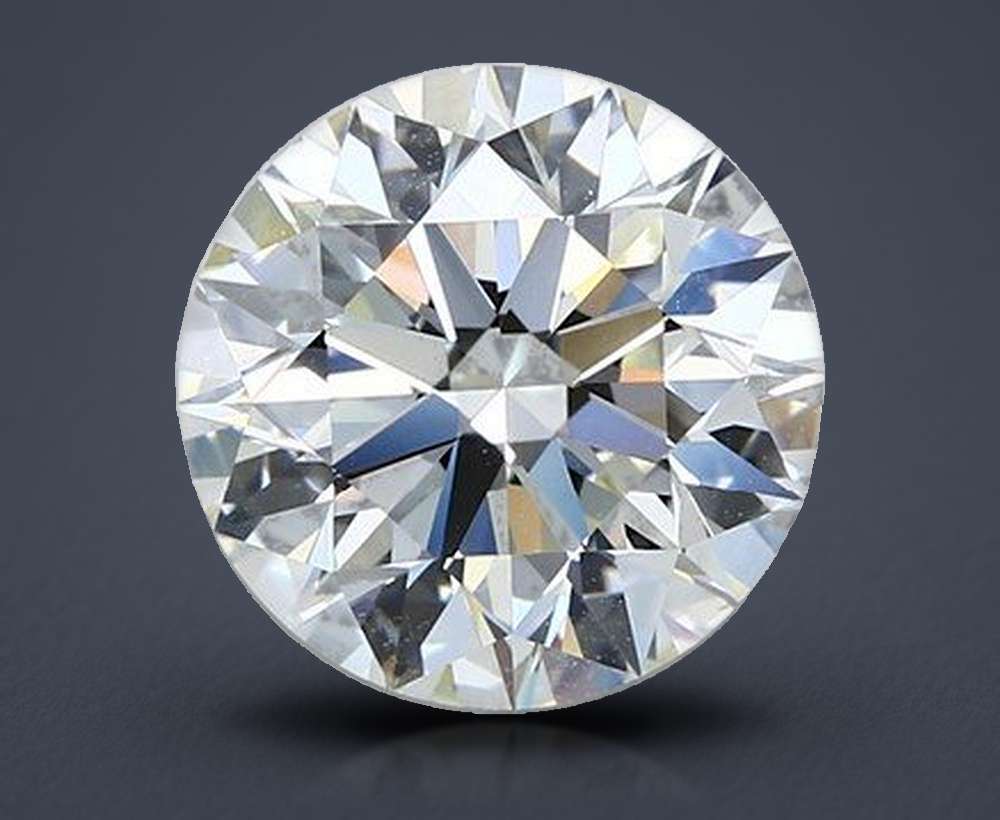 4.05ct K VS1 Rare Carat Ideal Cut Round Diamond