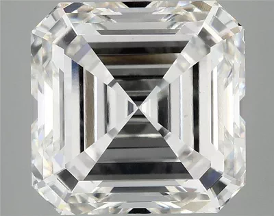 8.02ct G VS1 Very Good Cut Asscher Lab Grown Diamond