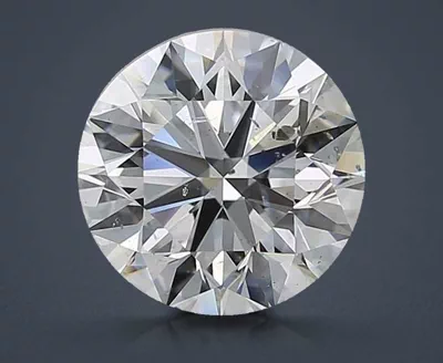 4.01ct F SI2 Rare Carat Ideal Cut Round Diamond