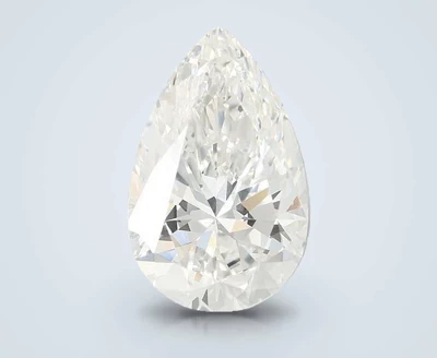 5.09ct F VVS2 Rare Carat Ideal Cut Pear Lab Grown Diamond