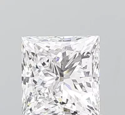1.16ct D VS1 Rare Carat Ideal Cut Princess Lab Grown Diamond