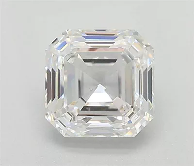 1.03ct D VS2 Rare Carat Ideal Cut Asscher Lab Grown Diamond