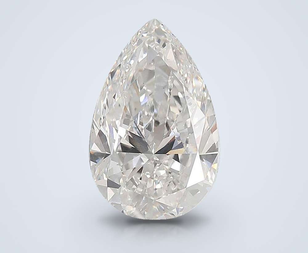 20.02ct F VS1 Very Good Cut Pear Lab Grown Diamond