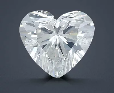 0.53ct H SI2 Rare Carat Ideal Cut Heart Diamond