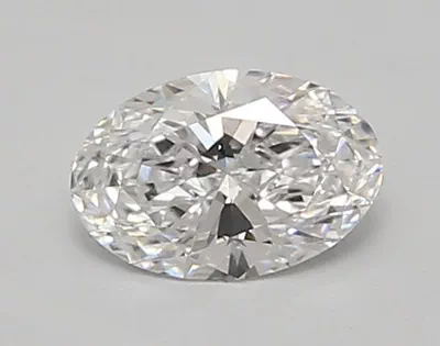 0.83ct D VVS2 Rare Carat Ideal Cut Oval Lab Grown Diamond