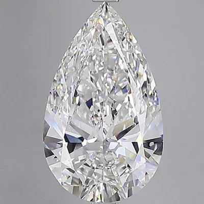 13.02ct F VS1 Very Good Cut Pear Lab Grown Diamond