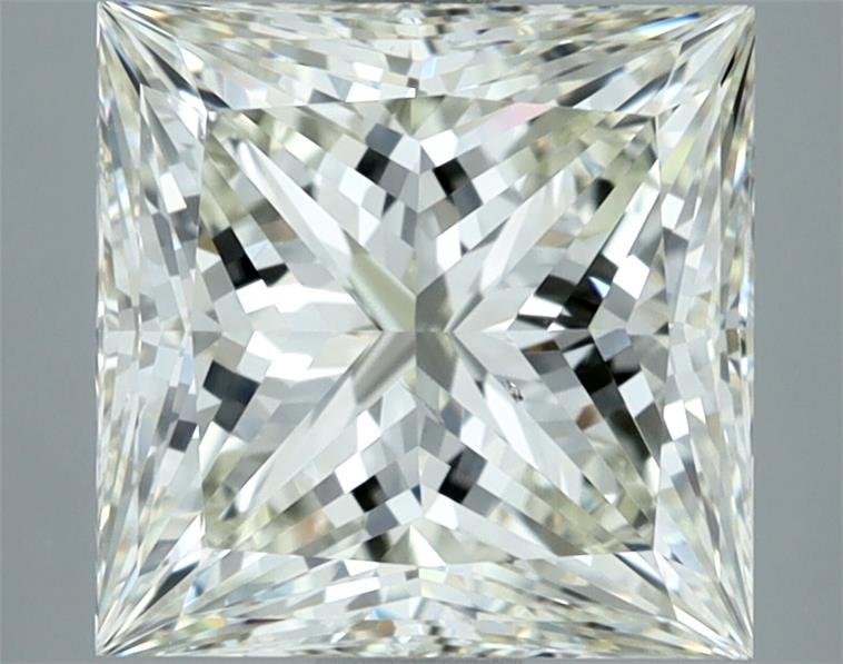 3.55ct J VS2 Rare Carat Ideal Cut Princess Diamond