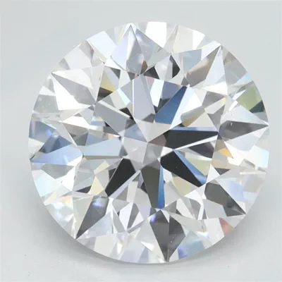2.89ct D IF Rare Carat Ideal Cut Round Lab Grown Diamond