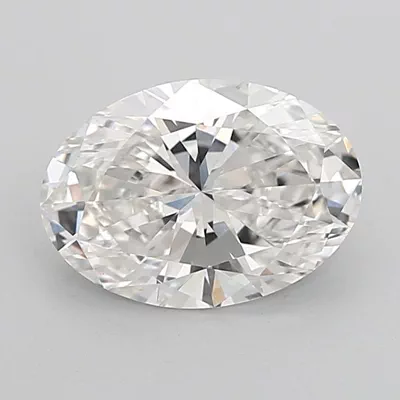 3.05ct F VVS2 Rare Carat Ideal Cut Oval Lab Grown Diamond