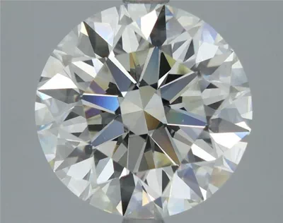 3.00ct K VVS2 Rare Carat Ideal Cut Round Diamond