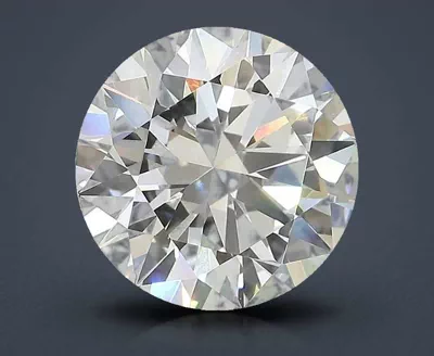 3.67ct F VVS2 Excellent Cut Round Lab Grown Diamond