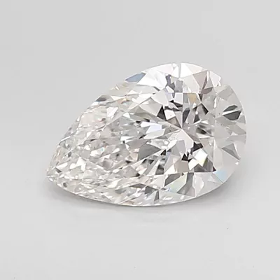 1.75ct F VS2 Rare Carat Ideal Cut Pear Lab Grown Diamond