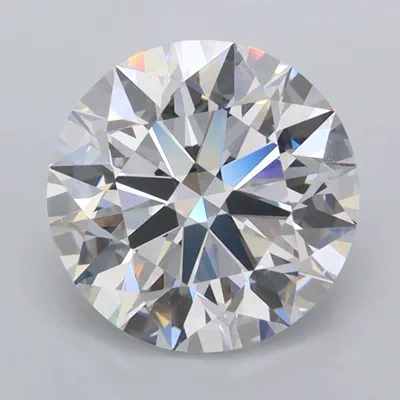 2.67ct D FL Rare Carat Ideal Cut Round Lab Grown Diamond