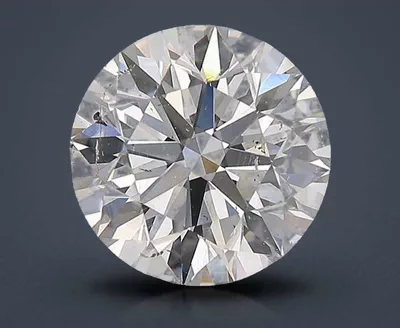 2.09ct D SI1 Rare Carat Ideal Cut Round Diamond