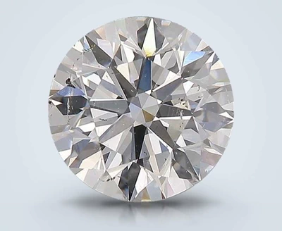 2.09ct D SI1 Rare Carat Ideal Cut Round Diamond