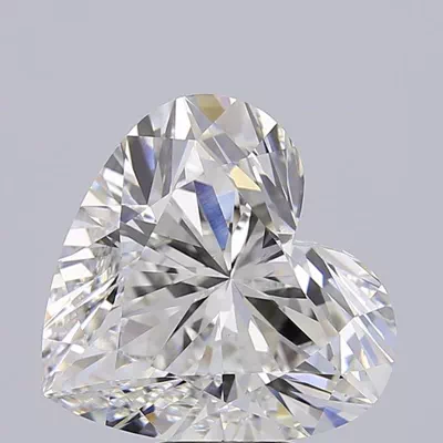9.02ct F VS1 Rare Carat Ideal Cut Heart Lab Grown Diamond