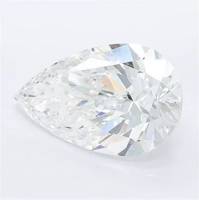 4.59ct E VS1 Rare Carat Ideal Cut Pear Lab Grown Diamond