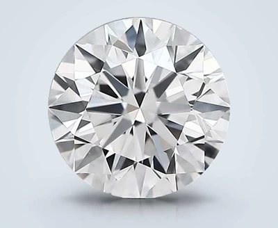 2.51ct D VS2 Rare Carat Ideal Cut Round Diamond