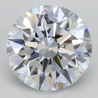 2.05ct D VVS2 Rare Carat Ideal Cut Round Lab Grown Diamond