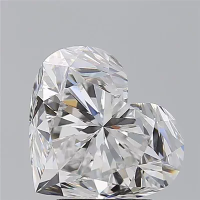 4.03ct D VS1 Rare Carat Ideal Cut Heart Diamond