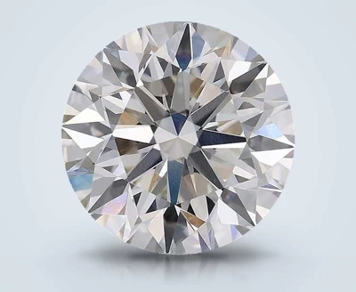 3.02ct H VVS2 Excellent Cut Round Lab Grown Diamond