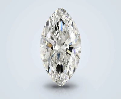 3.02ct G VS2 Rare Carat Ideal Cut Marquise Lab Grown Diamond