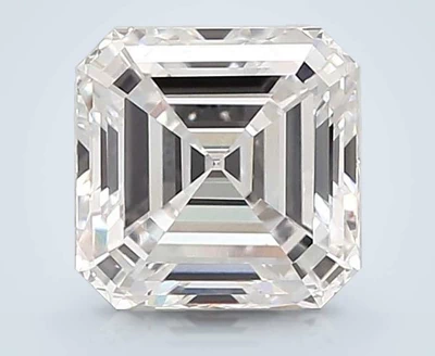 3.03ct E VS1 Excellent Cut Asscher Lab Grown Diamond