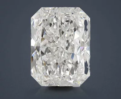 6.01ct G SI1 Rare Carat Ideal Cut Radiant Diamond