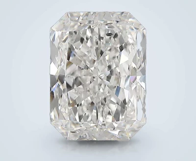 6.01ct G SI1 Rare Carat Ideal Cut Radiant Diamond