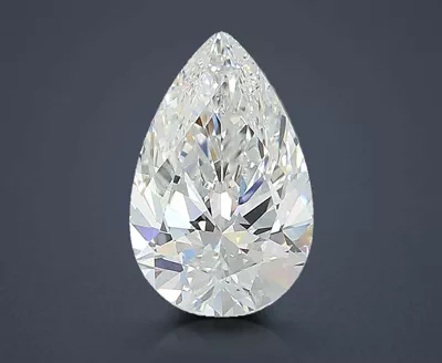1.58ct D VS1 Rare Carat Ideal Cut Pear Lab Grown Diamond