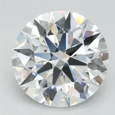 3.24ct D FL Rare Carat Ideal Cut Round Lab Grown Diamond