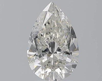 2.50ct H SI2 Rare Carat Ideal Cut Pear Diamond