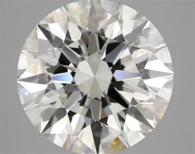 4.01ct J VVS1 Rare Carat Ideal Cut Round Diamond