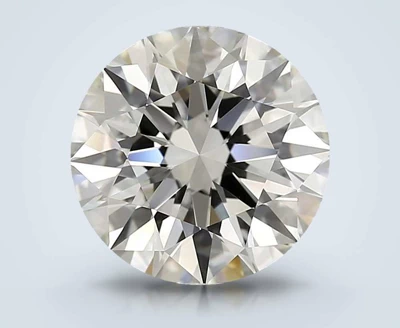 4.01ct J VVS1 Rare Carat Ideal Cut Round Diamond