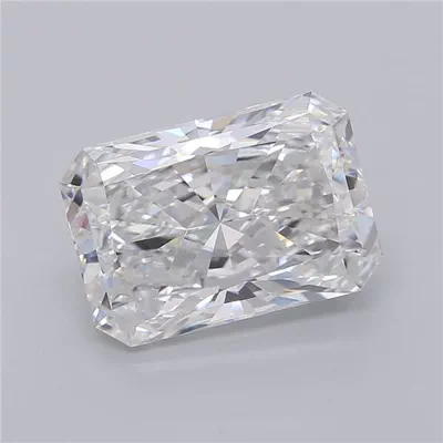 5.54ct E VVS2 Rare Carat Ideal Cut Radiant Lab Grown Diamond