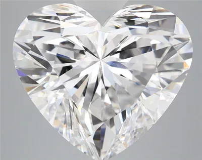 7.07ct E VS1 Rare Carat Ideal Cut Heart Lab Grown Diamond