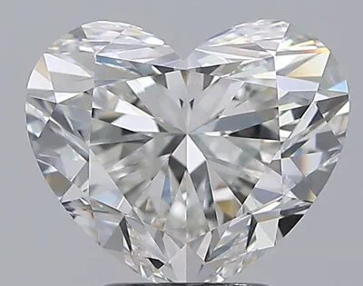 3.13ct G VVS1 Rare Carat Ideal Cut Heart Diamond