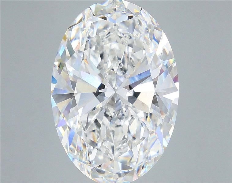 13.05ct E VVS2 Rare Carat Ideal Cut Oval Lab Grown Diamond