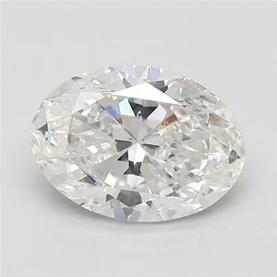 1.71ct F SI2 Rare Carat Ideal Cut Oval Diamond