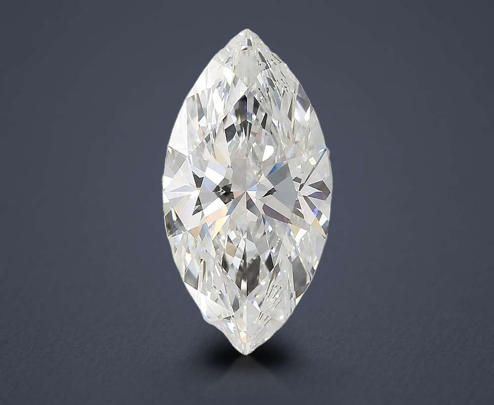 5.09ct E VS1 Rare Carat Ideal Cut Marquise Lab Grown Diamond