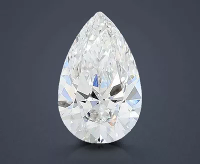 1.29ct F VS1 Rare Carat Ideal Cut Pear Lab Grown Diamond