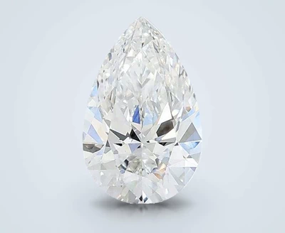 1.29ct F VS1 Rare Carat Ideal Cut Pear Lab Grown Diamond