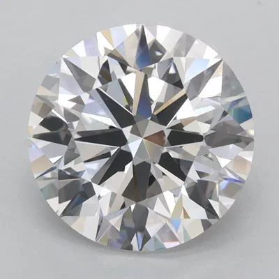 2.96ct D FL Rare Carat Ideal Cut Round Lab Grown Diamond