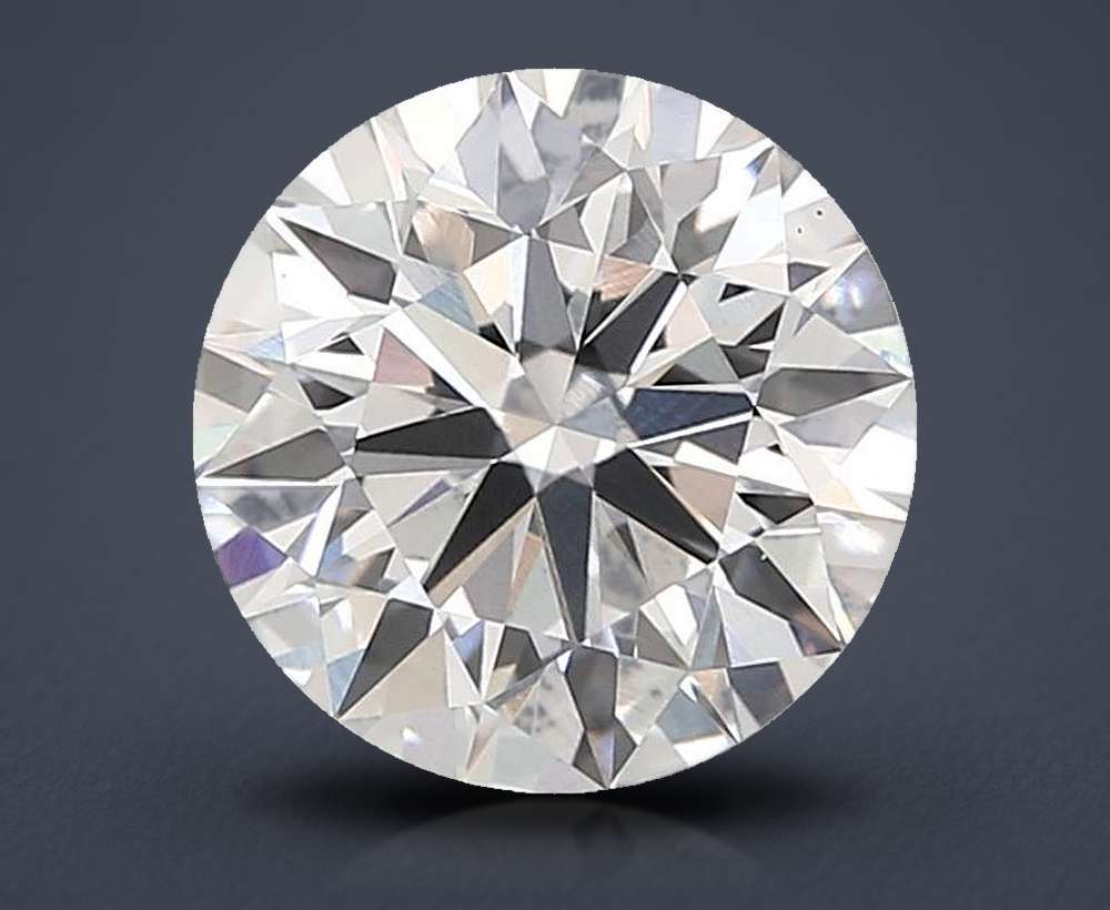 2.51ct E VS1 Rare Carat Ideal Cut Round Lab Grown Diamond