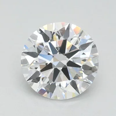 0.63ct D FL Rare Carat Ideal Cut Round Lab Grown Diamond