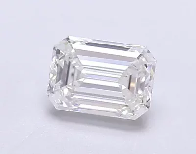 1.07ct F VS1 Rare Carat Ideal Cut Emerald Lab Grown Diamond