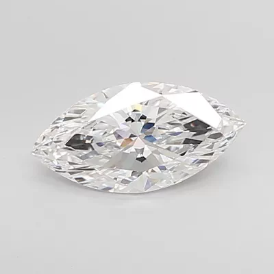 2.56ct D VS2 Rare Carat Ideal Cut Marquise Lab Grown Diamond