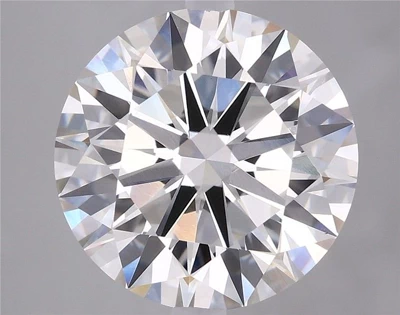 4.07ct H VVS2 Rare Carat Ideal Cut Round Lab Grown Diamond