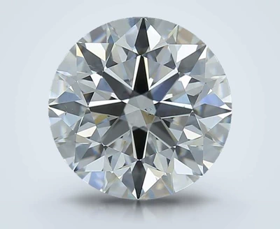 3.01ct F SI1 Rare Carat Ideal Cut Round Diamond