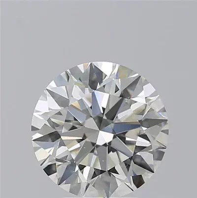 3.53ct I VS2 Rare Carat Ideal Cut Round Diamond